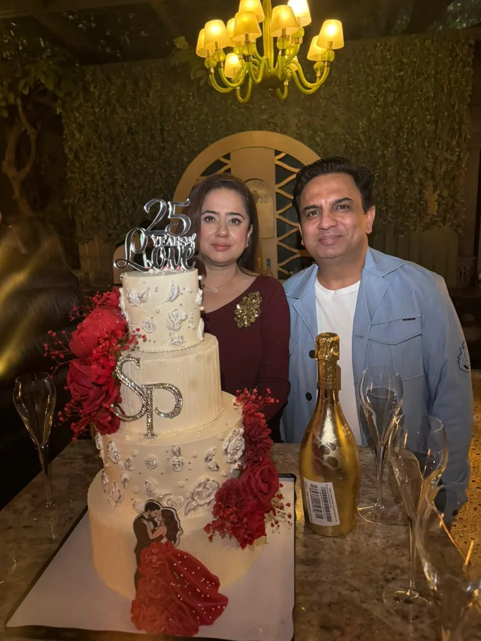 S & P's cake