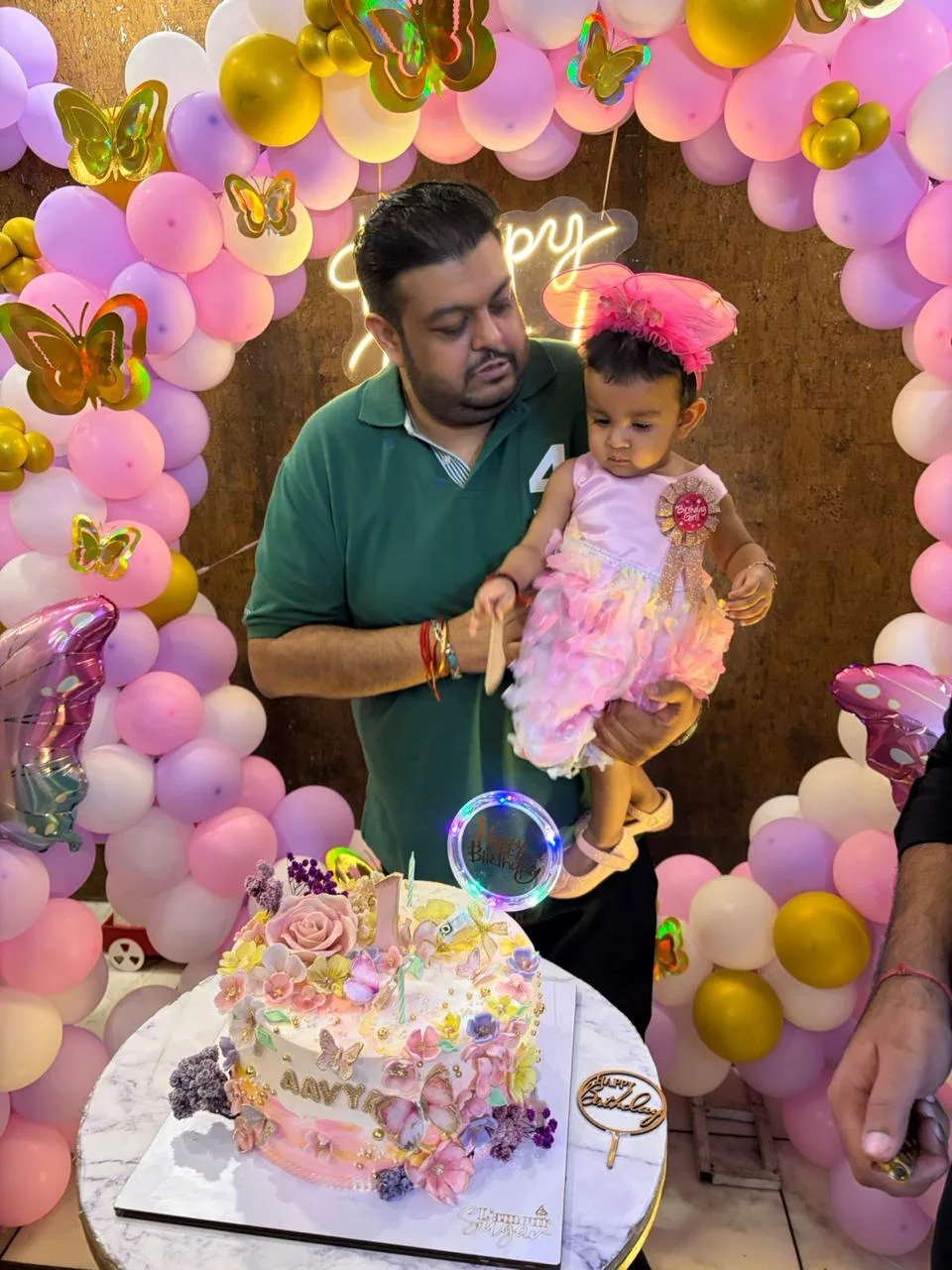 Aavyra's cake